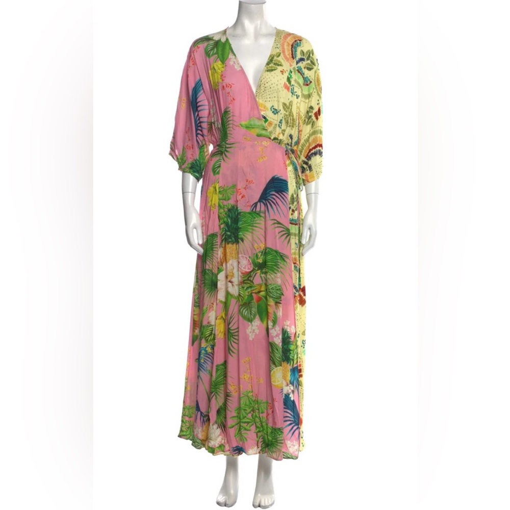 FARM Rio -adorable fun floral print long dress